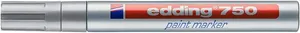 Lackmarker "750", silber, 2-4 mm, EDDING